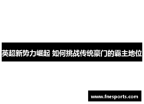 英超新势力崛起 如何挑战传统豪门的霸主地位